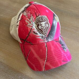 LAST CHANCE Pink Mesh Back New Mexico Lobos Top of the World Adjustable Cap